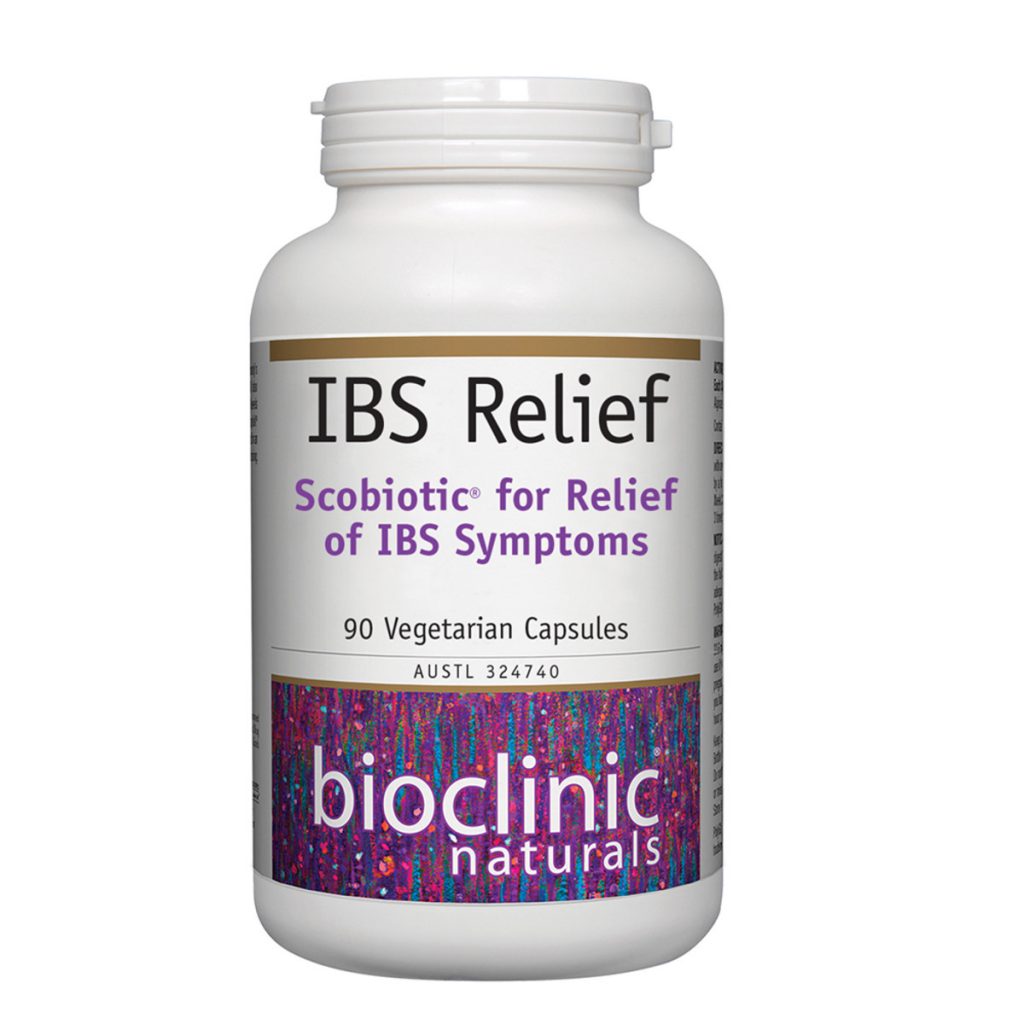 IBS Relief Scobiotic 90 Capsules - Bioclinic Naturals