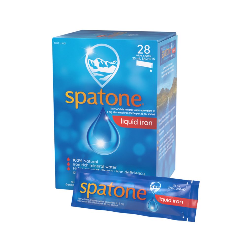 Spatone Liquid Iron Supplement Satchets (25mL x 28 satchets)