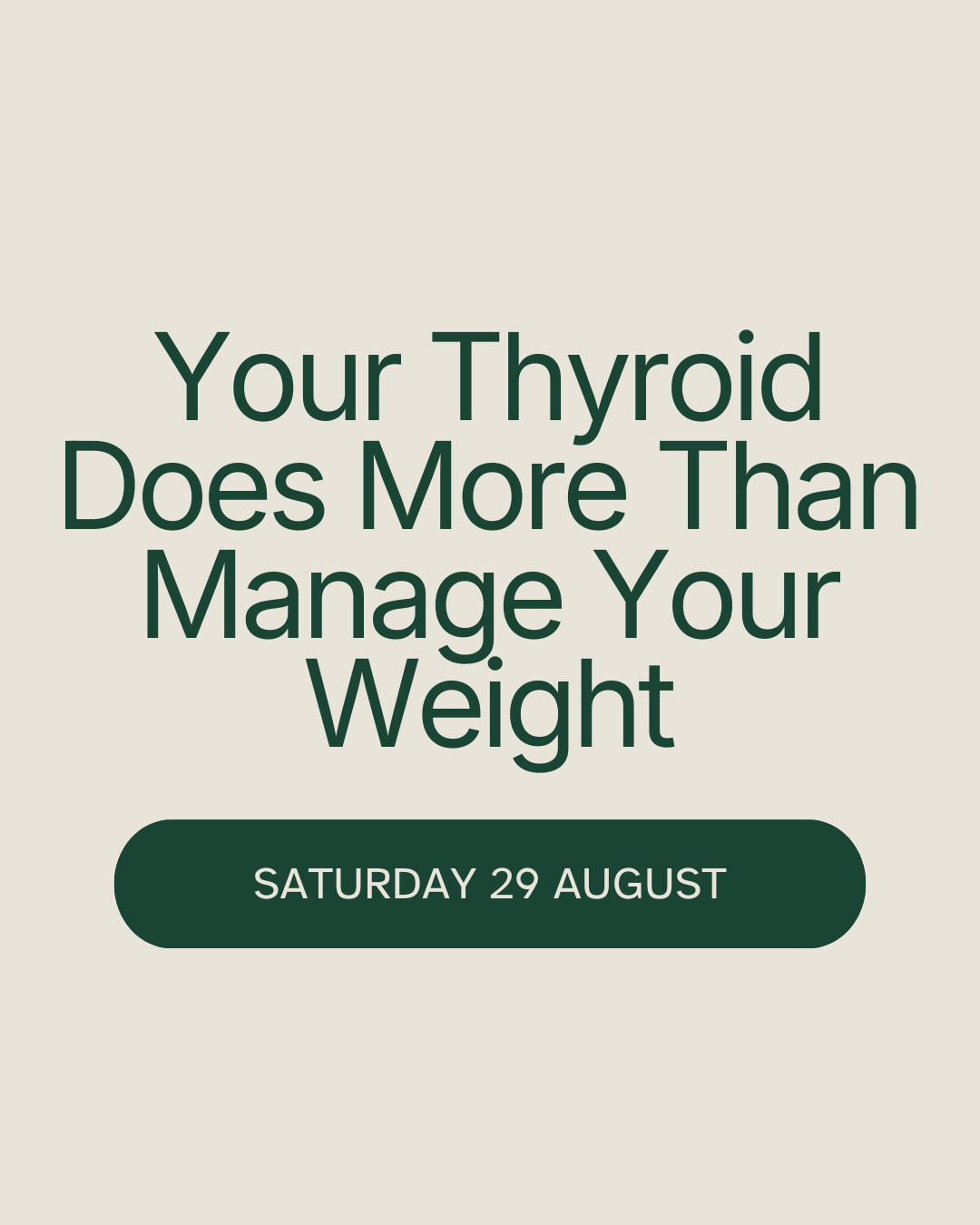 Thyroid Workshop