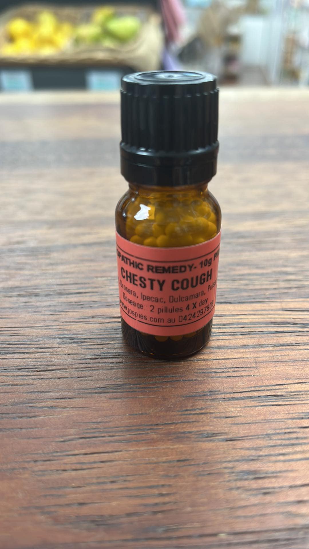 Chesty Cough Homeopathic Mix
