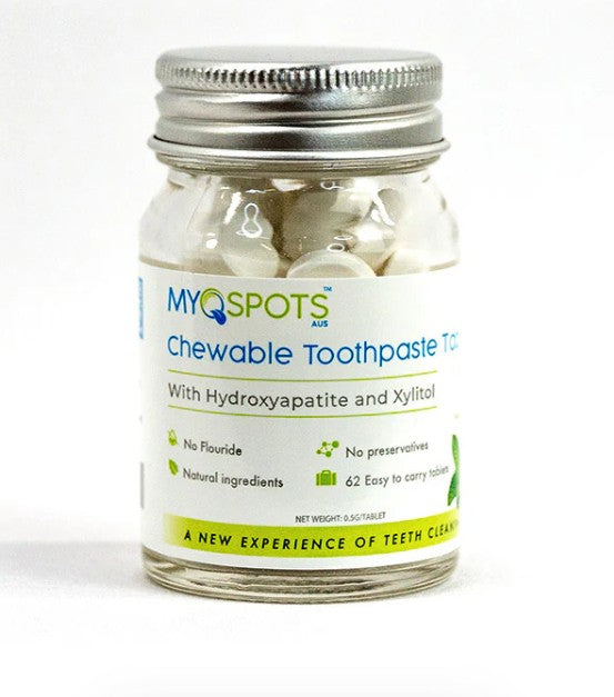 Natural toothpaste tablets (with hydroxyapatite) 62 tablets
