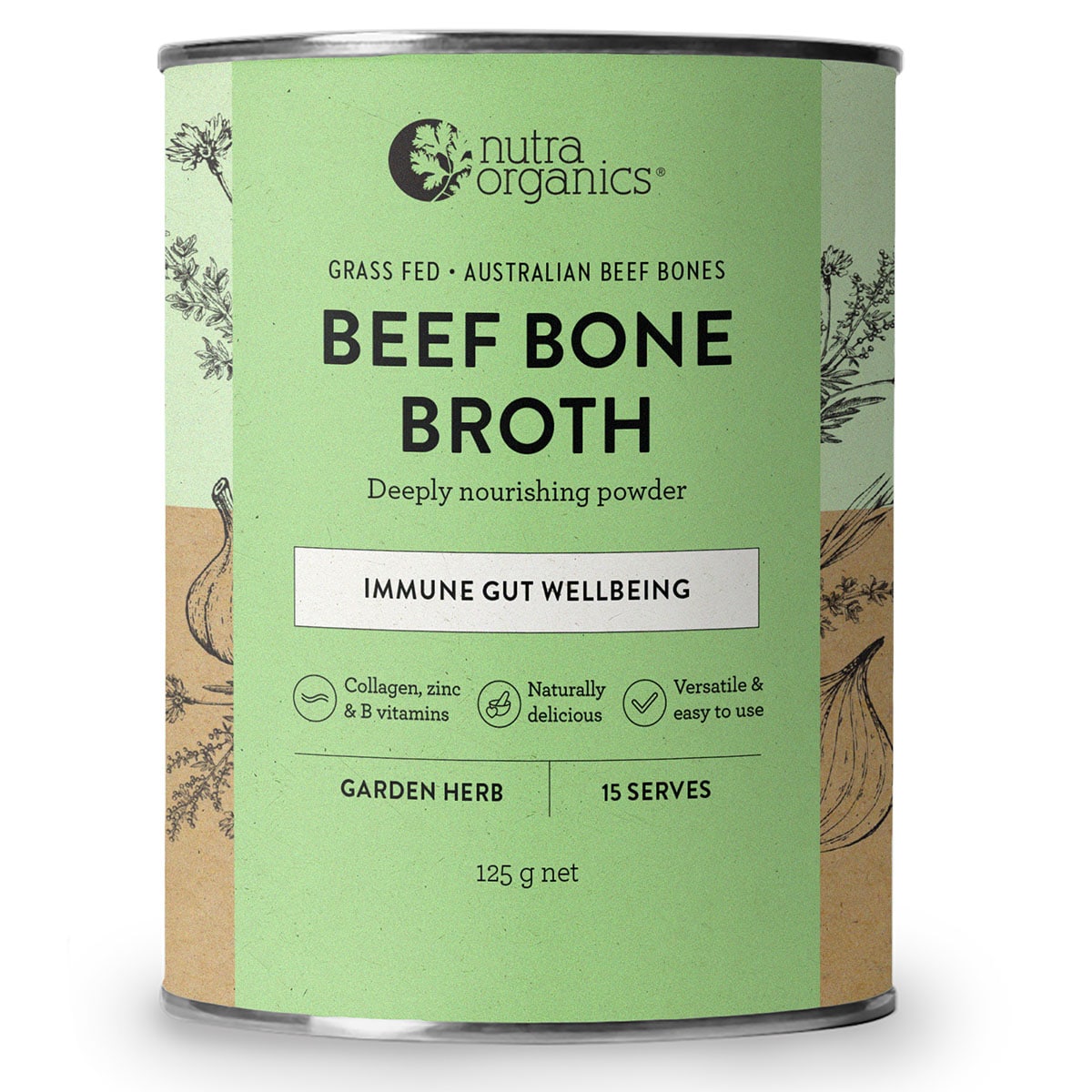 Nutra Organics Beef Bone Broth