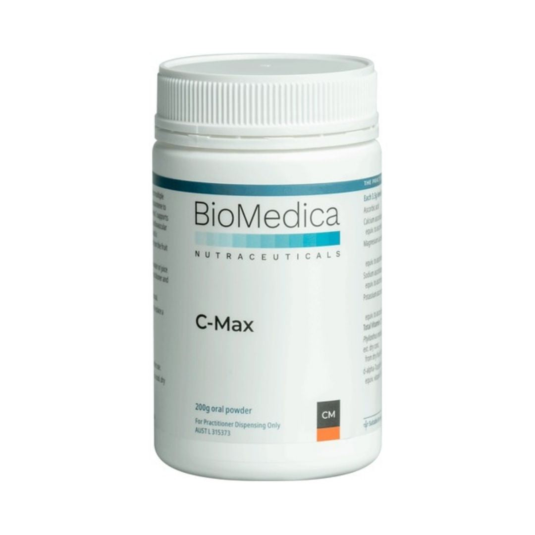 BioMedica C-Max Vitamin C Powder – 200g