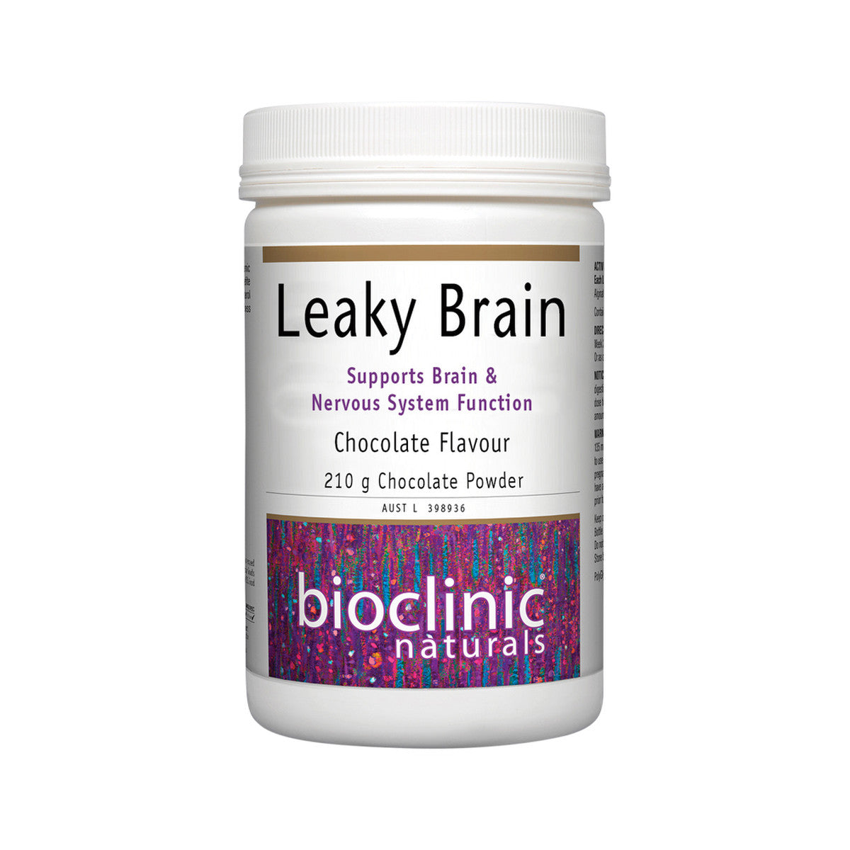 Leaky Brain Chocolate 210g - Bioclinic Naturals