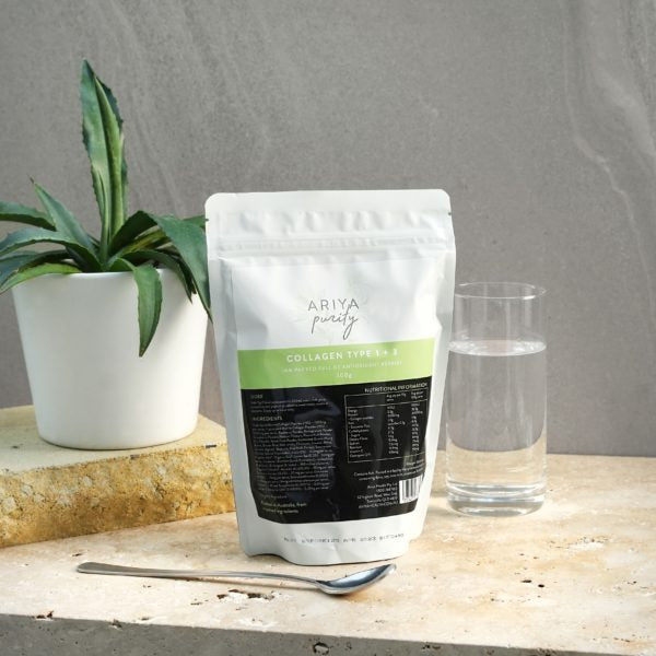 Collagen Powder BERRY 300g- Type 1 & Type 3 - Ariya Purity