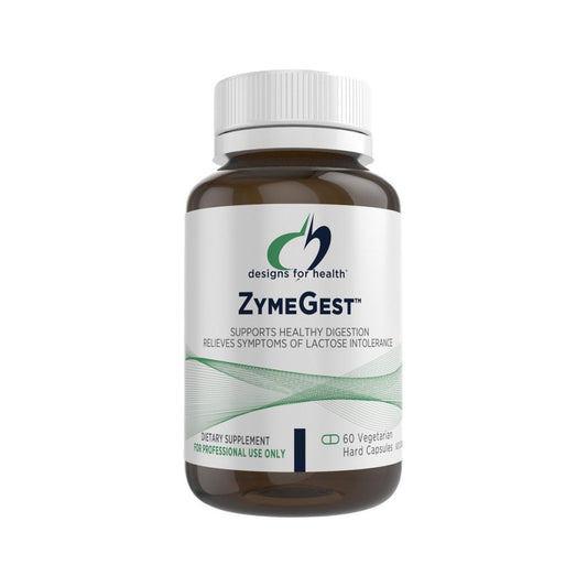 ZymeGest Lactose Digestive Enzymes 60 Capsules - Designs For Health