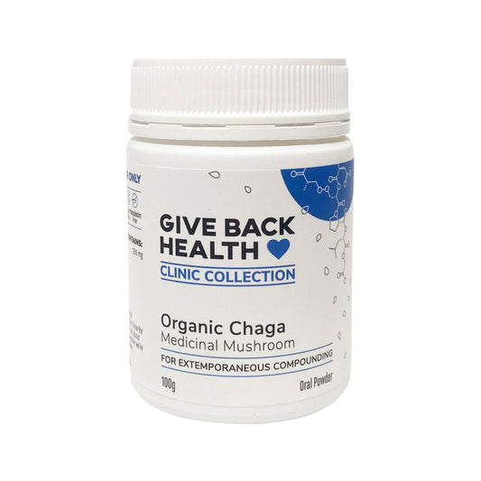 Organic Chaga 100g - Give Back Health Clinic Collection