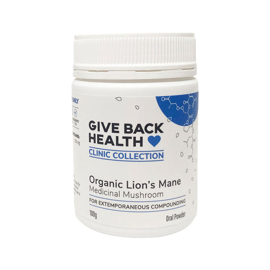 Organic Lion's Mane 100g - Give Back Health Clinic Collection