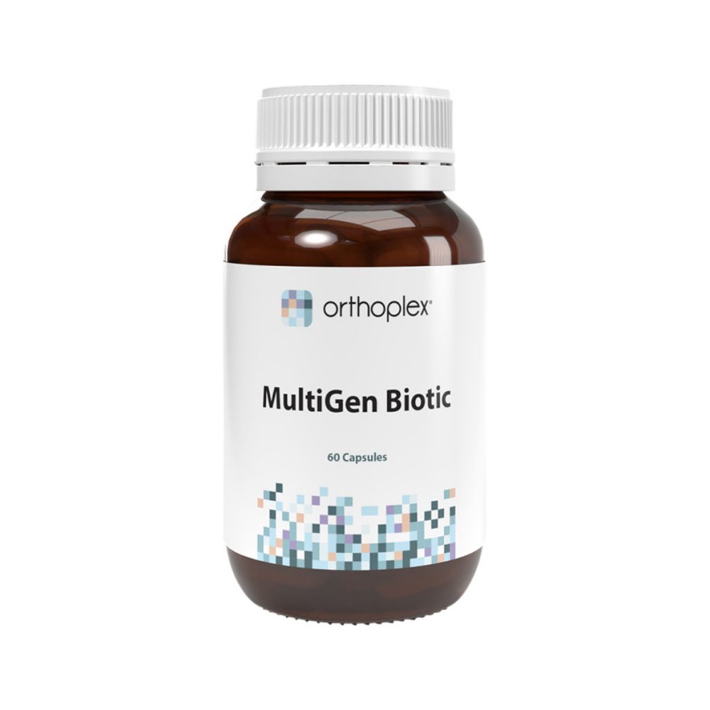 Multigen Components MultiGen Biotic 60 Capsules - Orthoplex – Aroha Health by Jo Spies