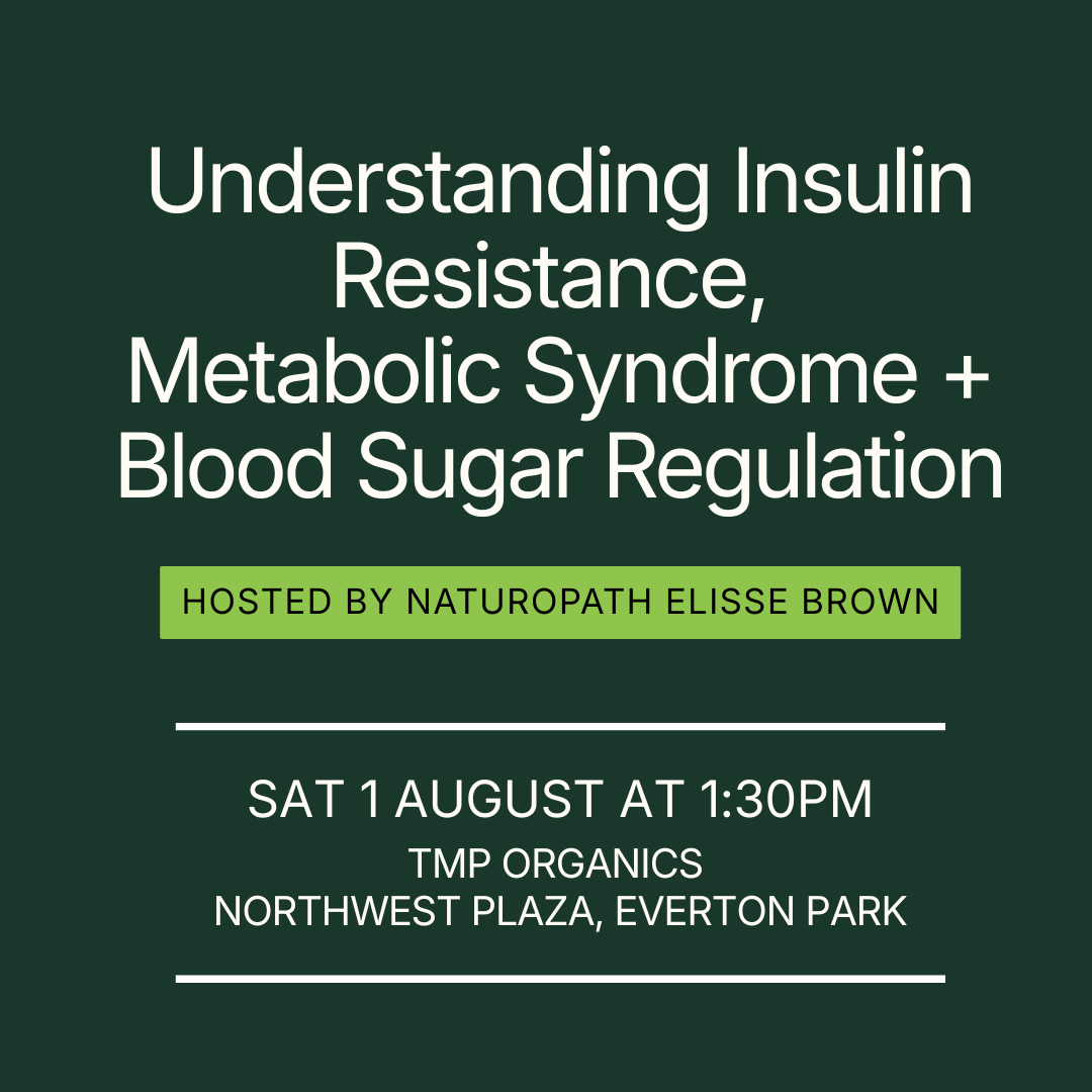 Insulin Resistance, Metabolic Syndrome & Blood Sugar Regulation Workshop