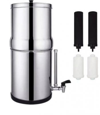 Aroha Health Stainless Steel Benchtop Water Filtration System