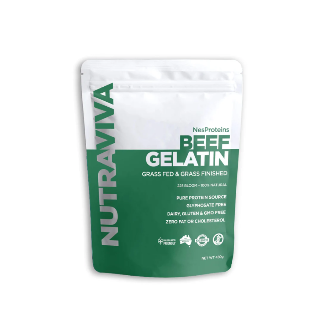 Grassfed Beef Gelatin 450g - Nutraviva